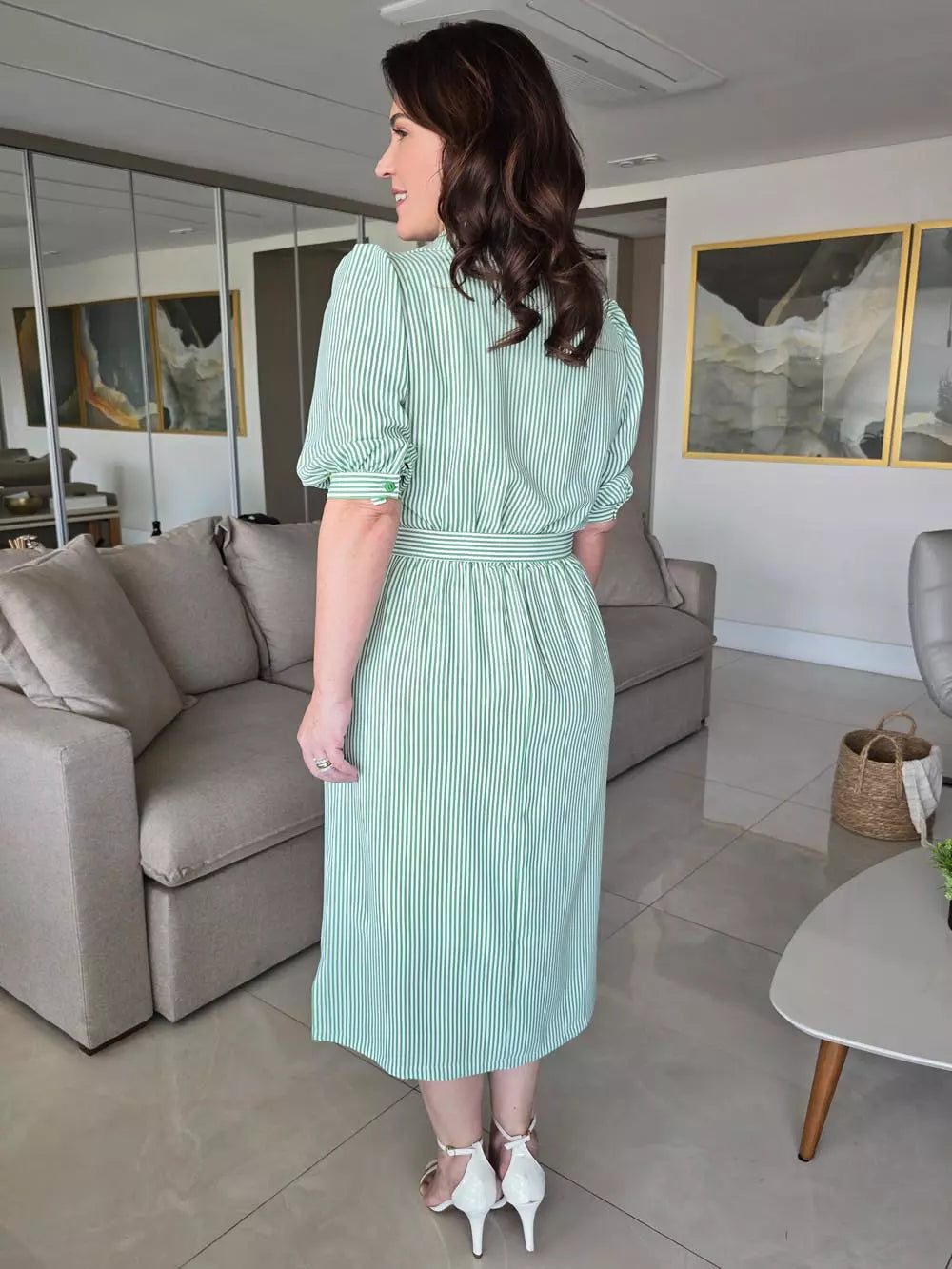 Chemise Michele com Cinto